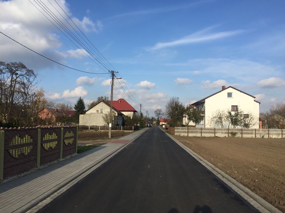 Przebudowa drogi w Kozarzewku