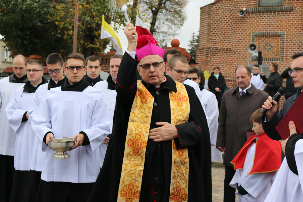 Uroczysta wizyta Biskupa Wiesława Alojzego