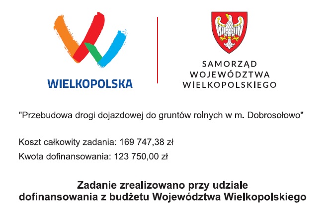 Przebudowa drogi dojazdowej do gruntów rolnych w m. Dobrosołowo