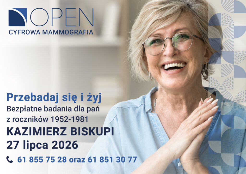 Bezpłatne badania mammograficzne