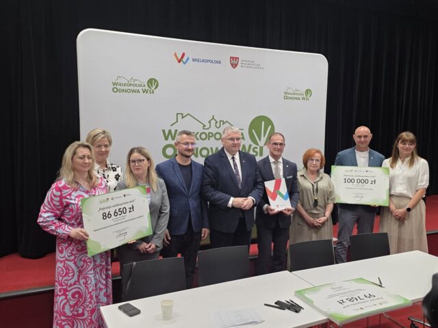 Kolejne środki z programu „Pięknieje Wielkopolska Wieś”