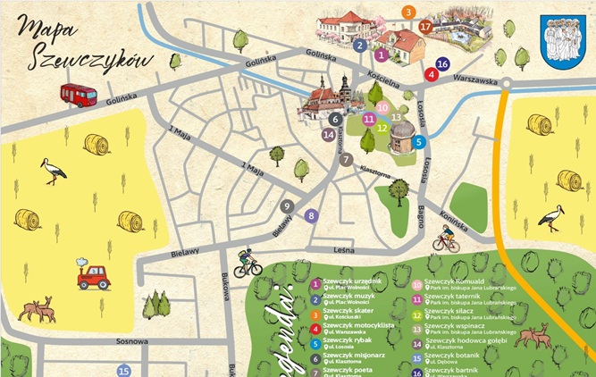 Mapa Szewczyków